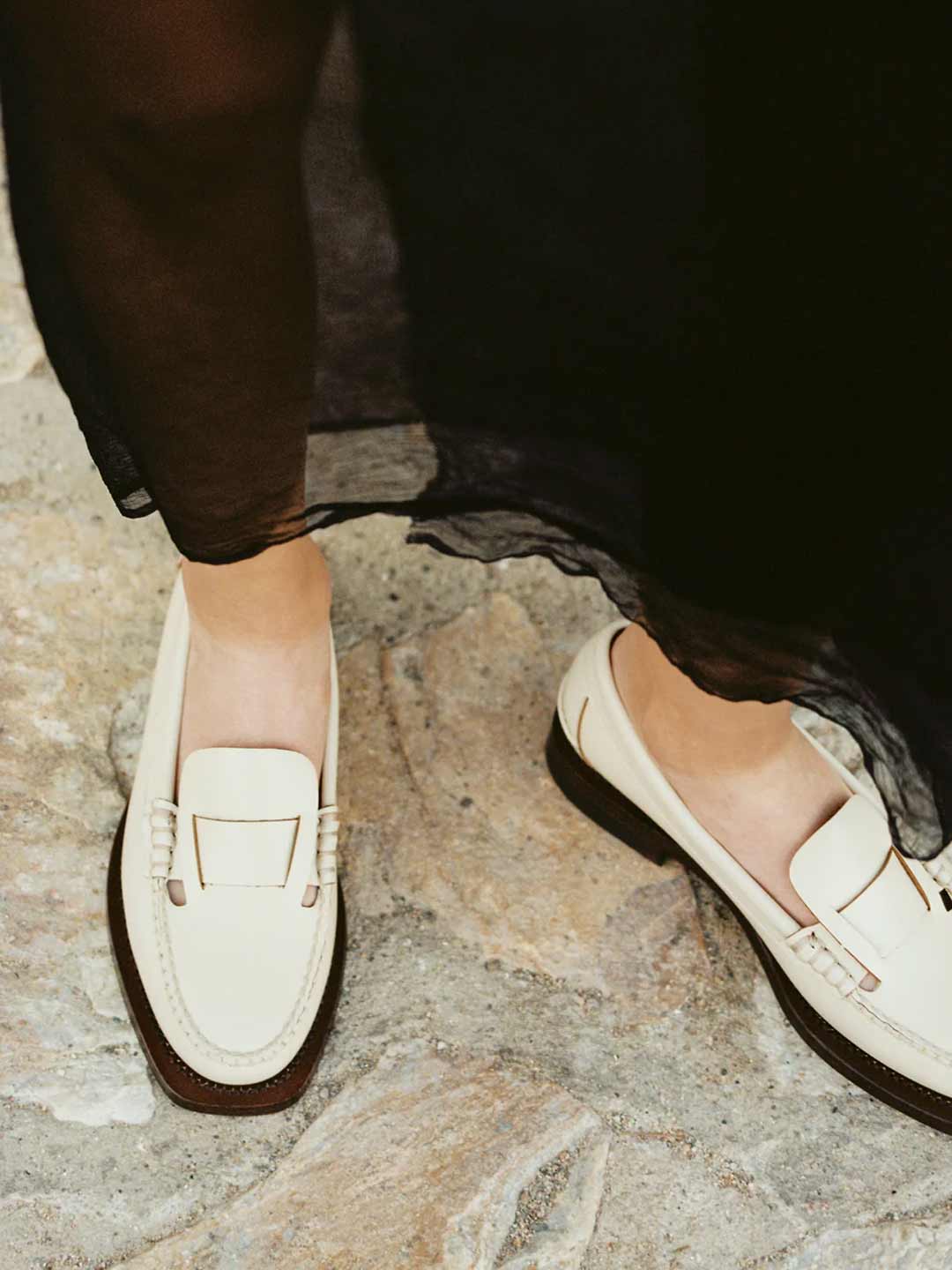 SINEU - Interlaced-detail Slip-on Loafer