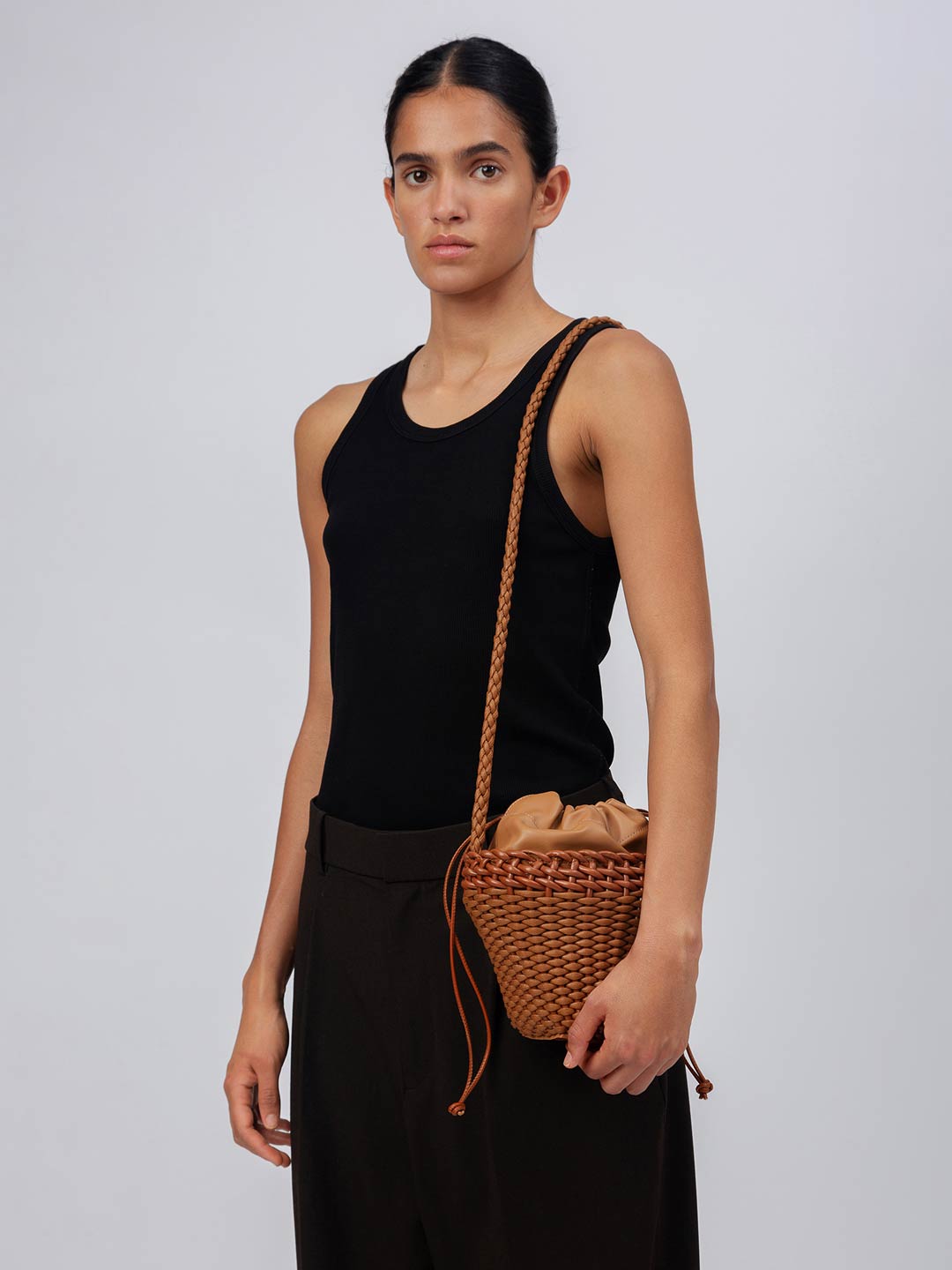 FIOL - Hand-Braided Mini Crossbody Bag