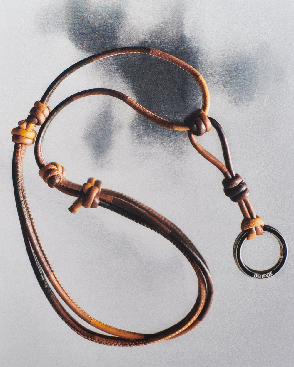 SORRA KEYCHAIN - Hand-Knotted Patchwork Keychain