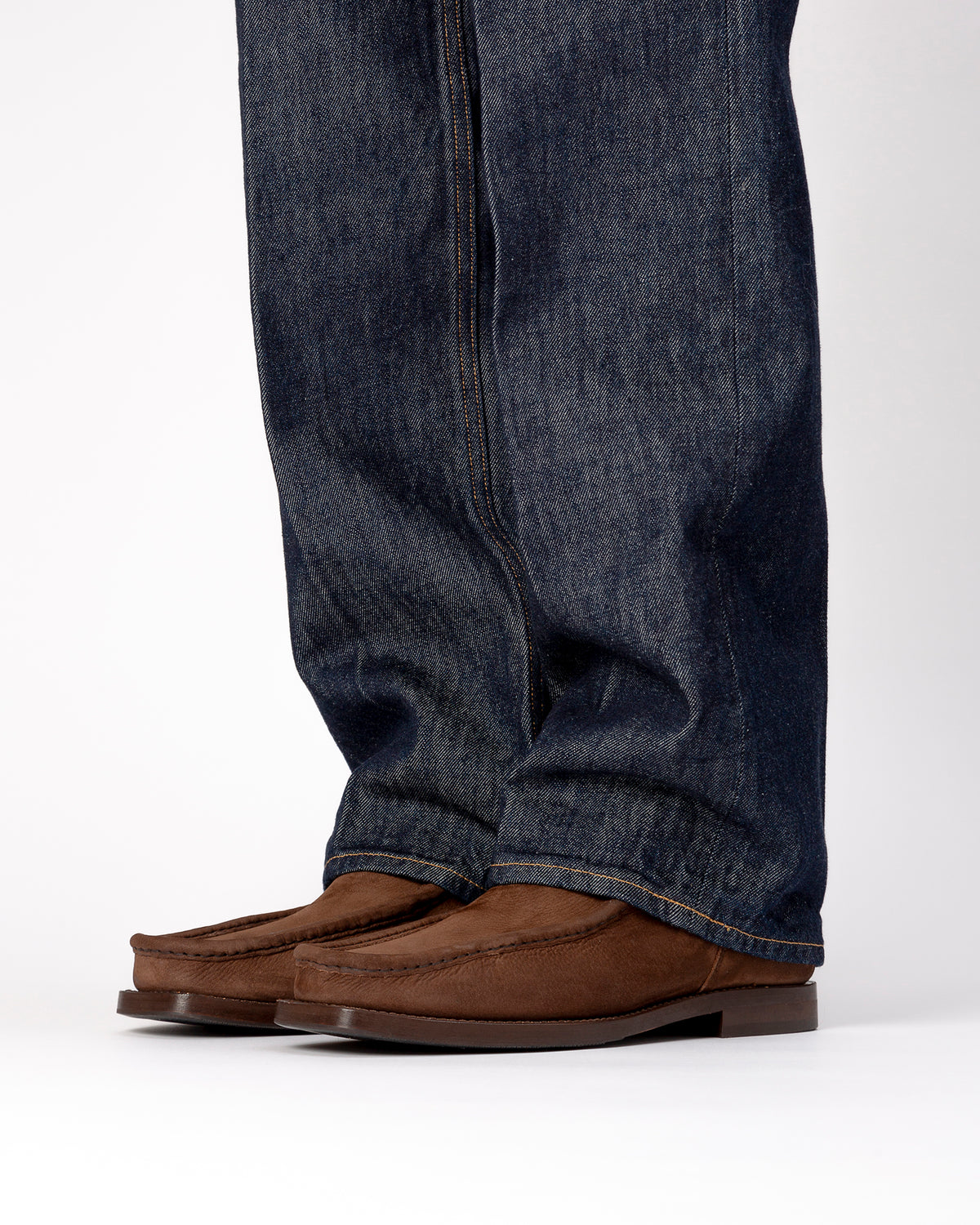 RIERA BORDON NUBUCK - Moc Toe Low-calf Boot