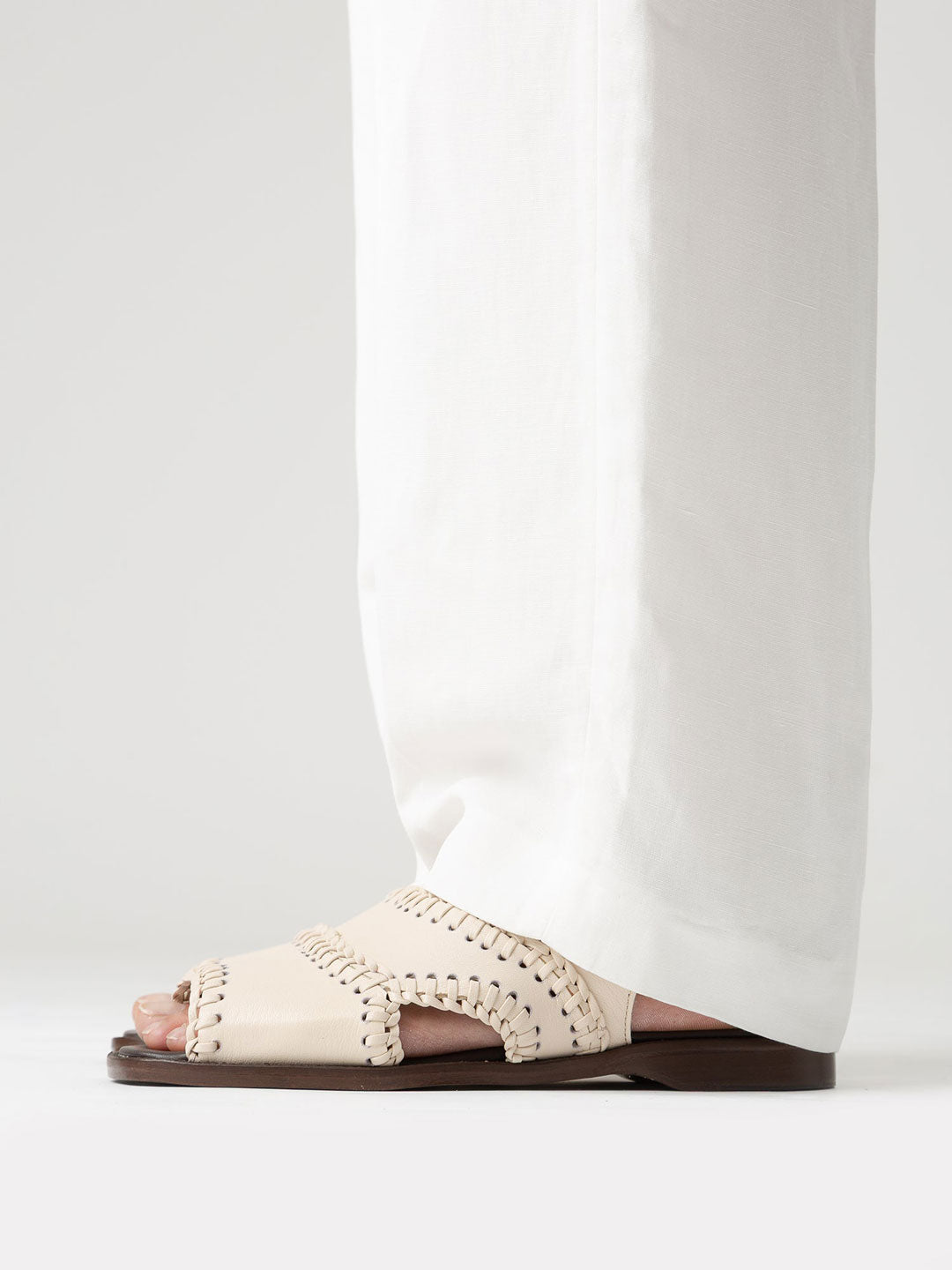 SASTRE SANDAL - Braided Seam Sandal