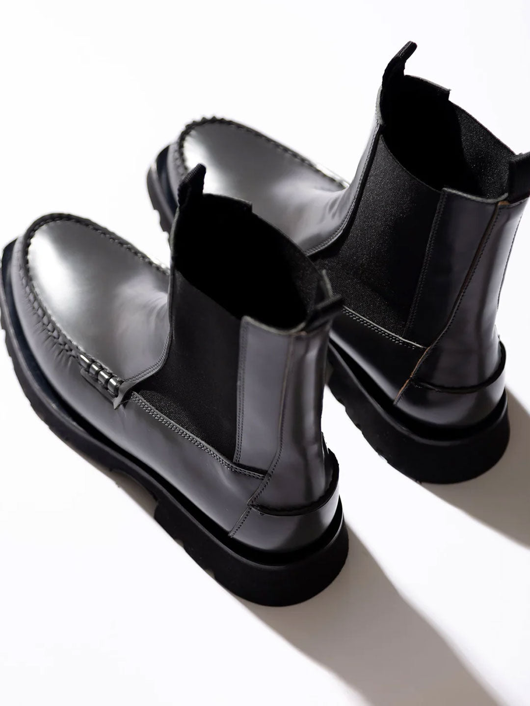 ALDA SPORT - Men's Tread Sole Mid-Calf Chelsea Boot