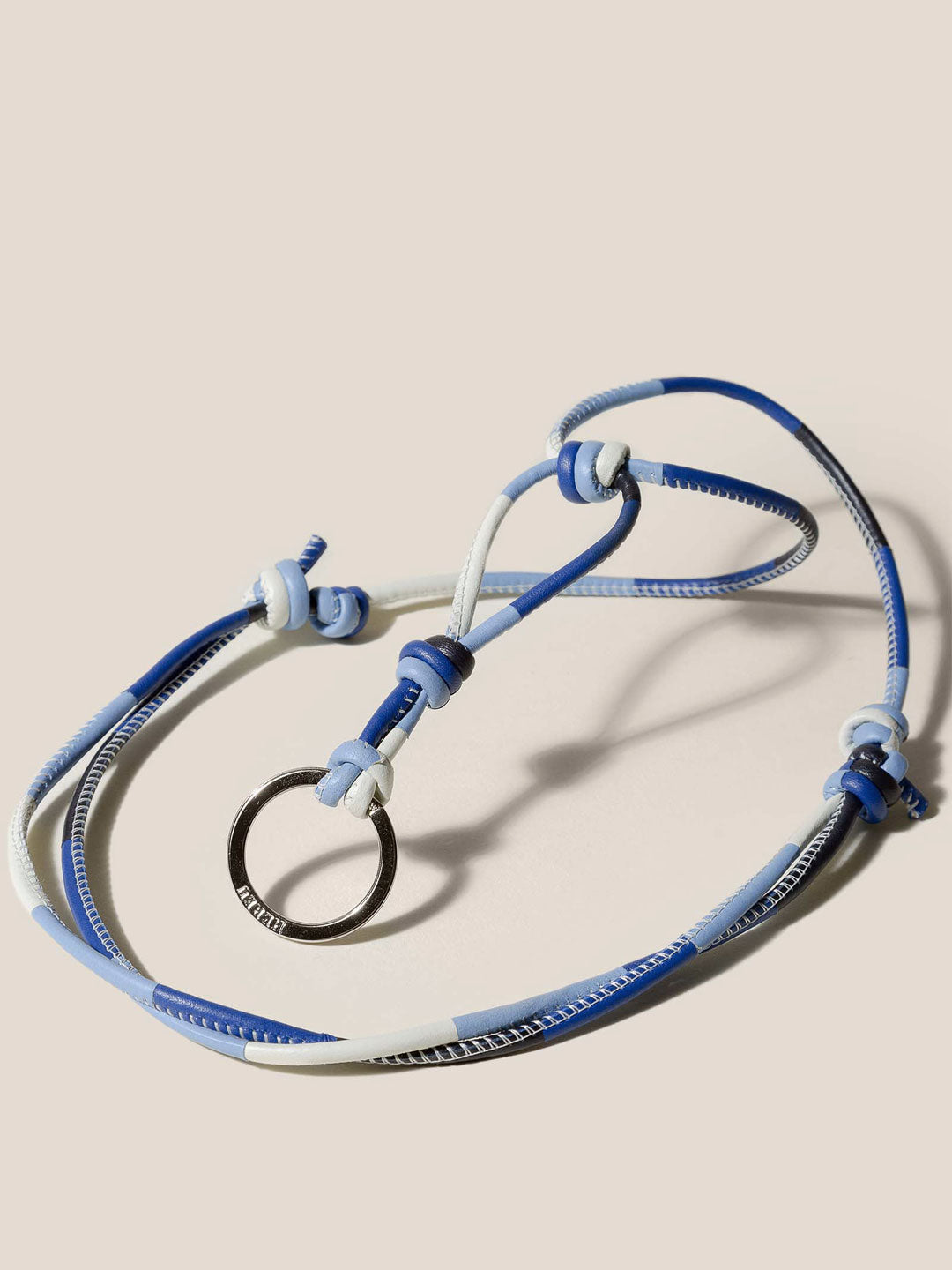 MAR KEYCHAIN - Hand-Knotted Patchwork Keychain