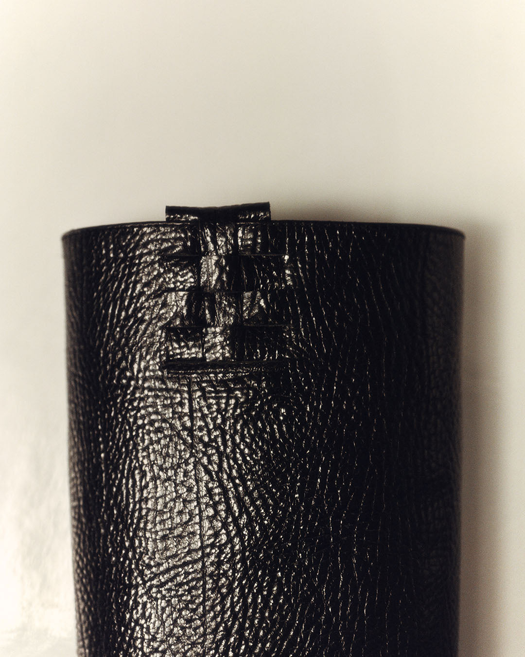 ANELLA GRAINY - Interwoven Detailed Pull-On Boot