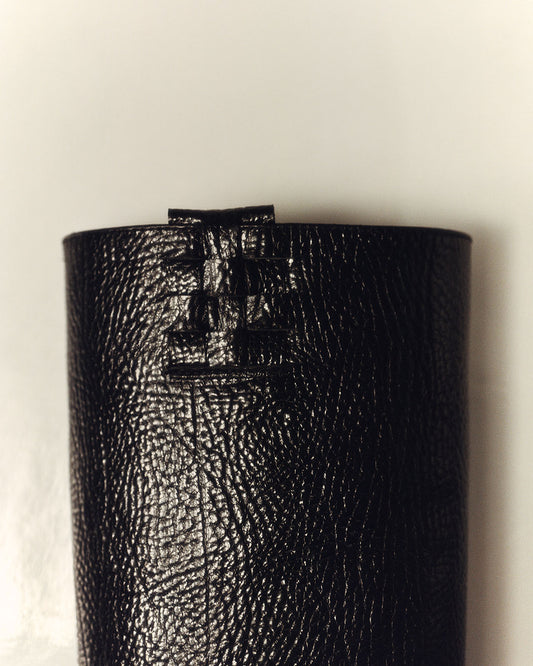 ANELLA GRAINY - Interwoven Detailed Pull-On Boot