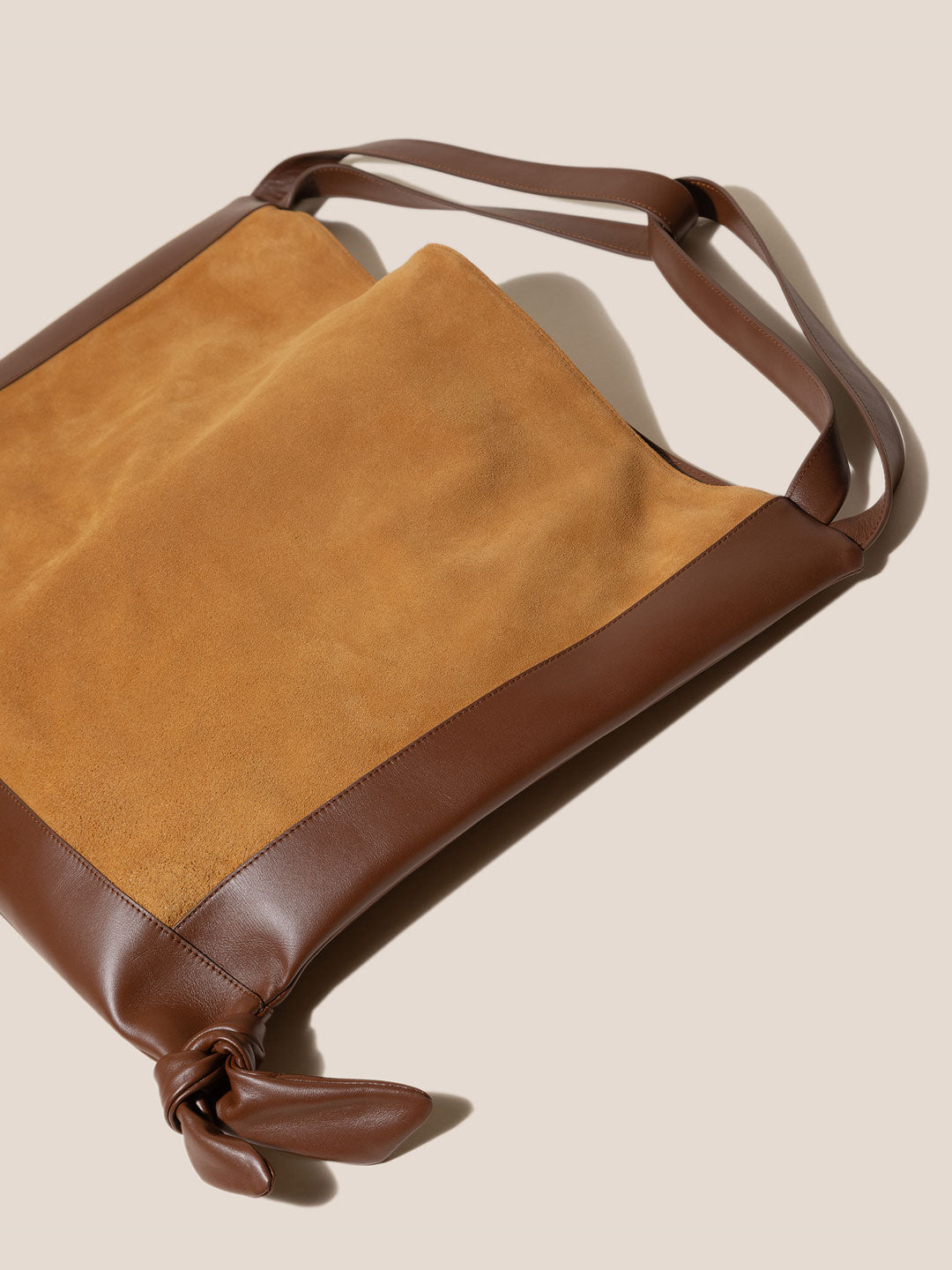 CADOR SUEDE - Slouchy Shoulder Bag