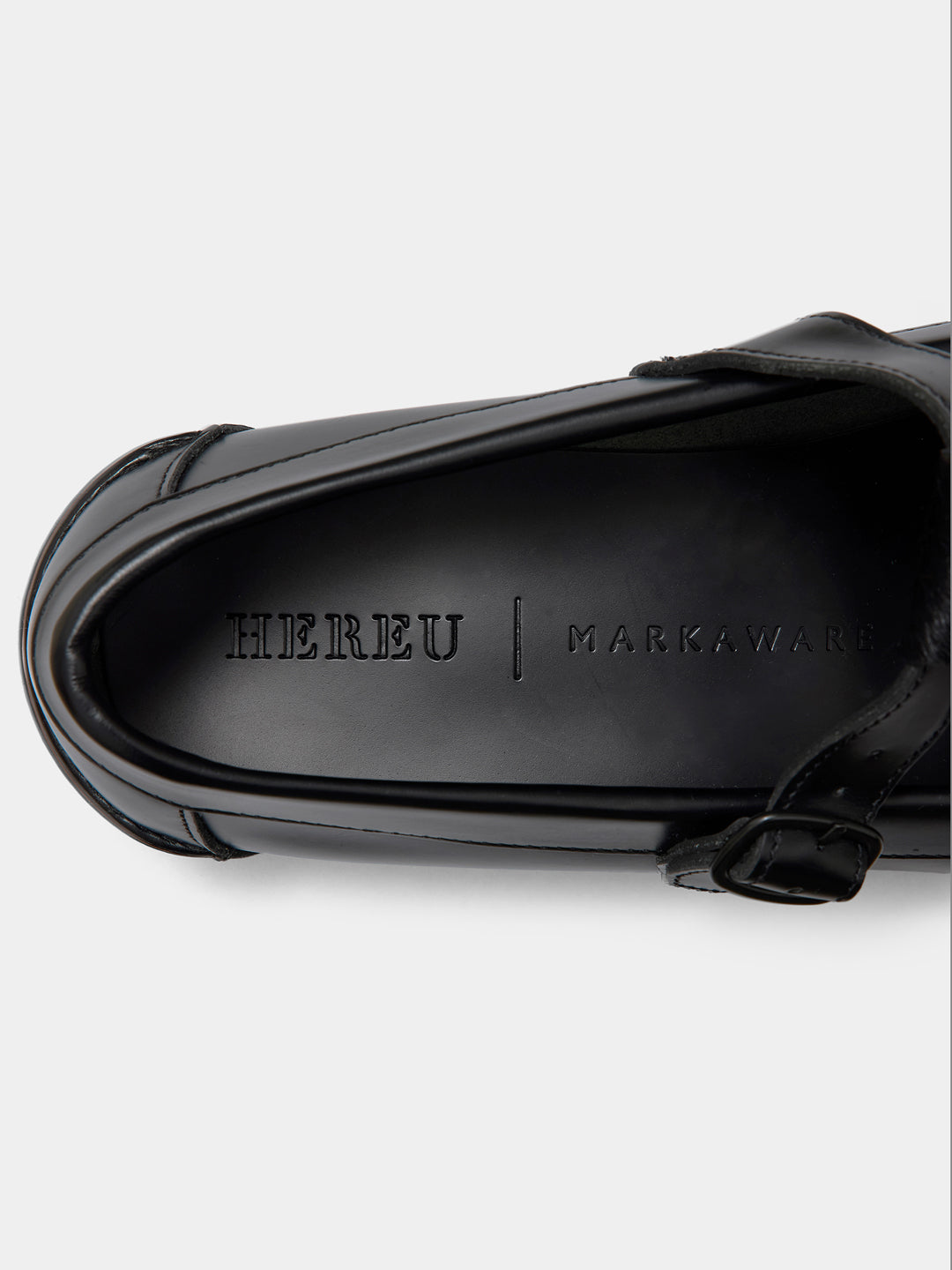 ALBER CALF HAIR - Men's T-bar Loafer <HEREU x MARKAWARE >