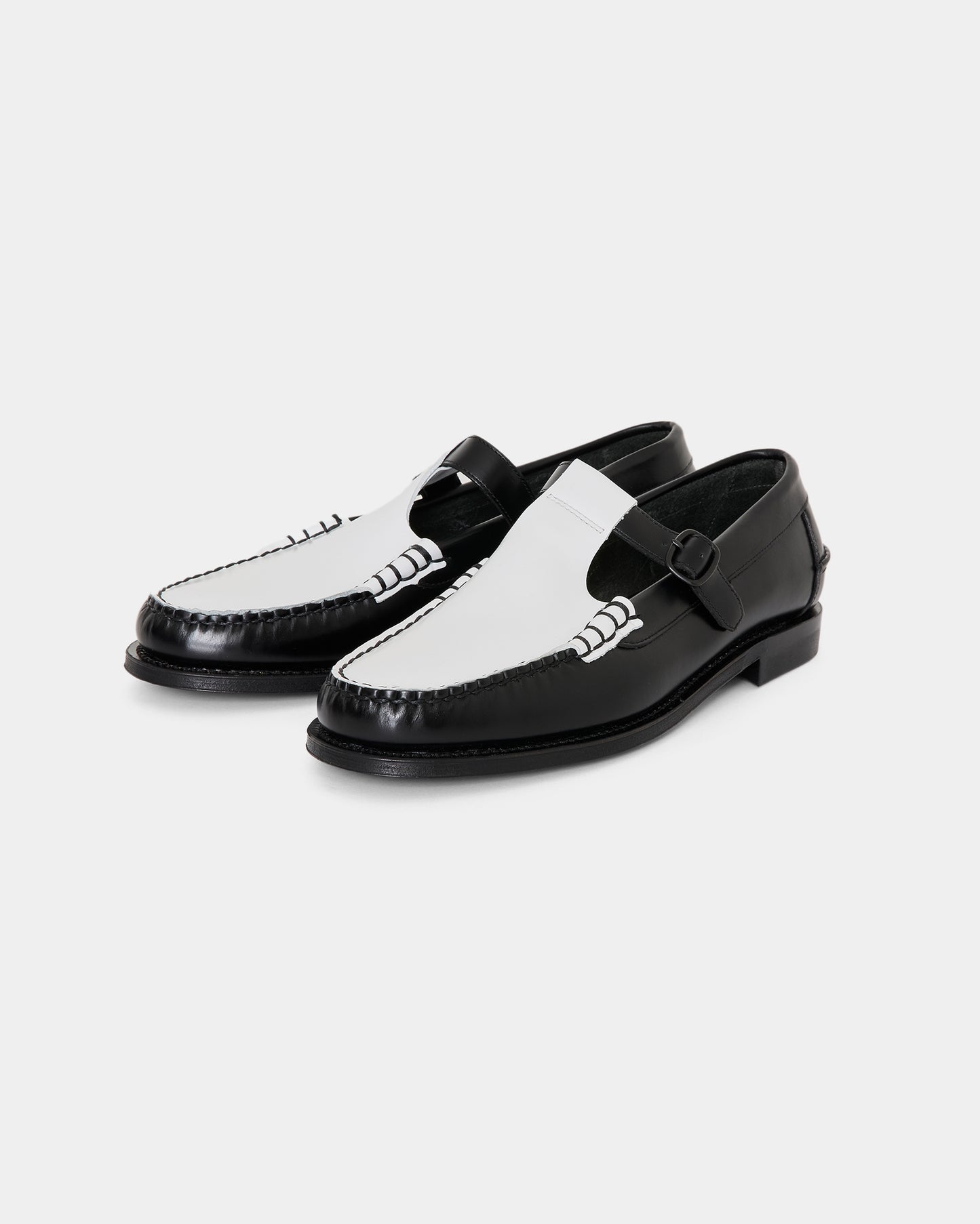 ALBER BICOLOR - Men's T-bar Loafer <HEREU x MARKAWARE >