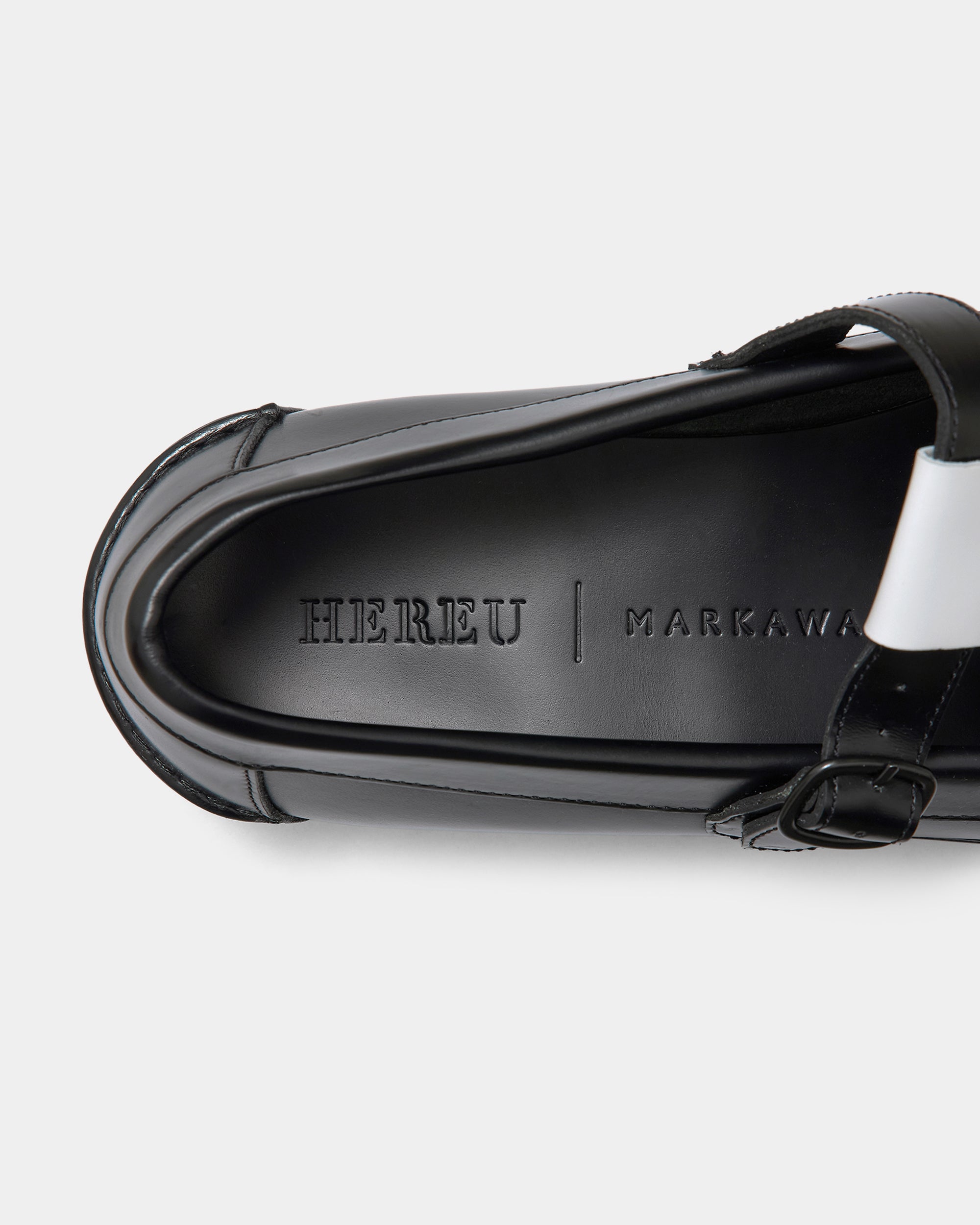 ALBER BICOLOR - Men's T-bar Loafer - HEREU JAPAN Official Online Store