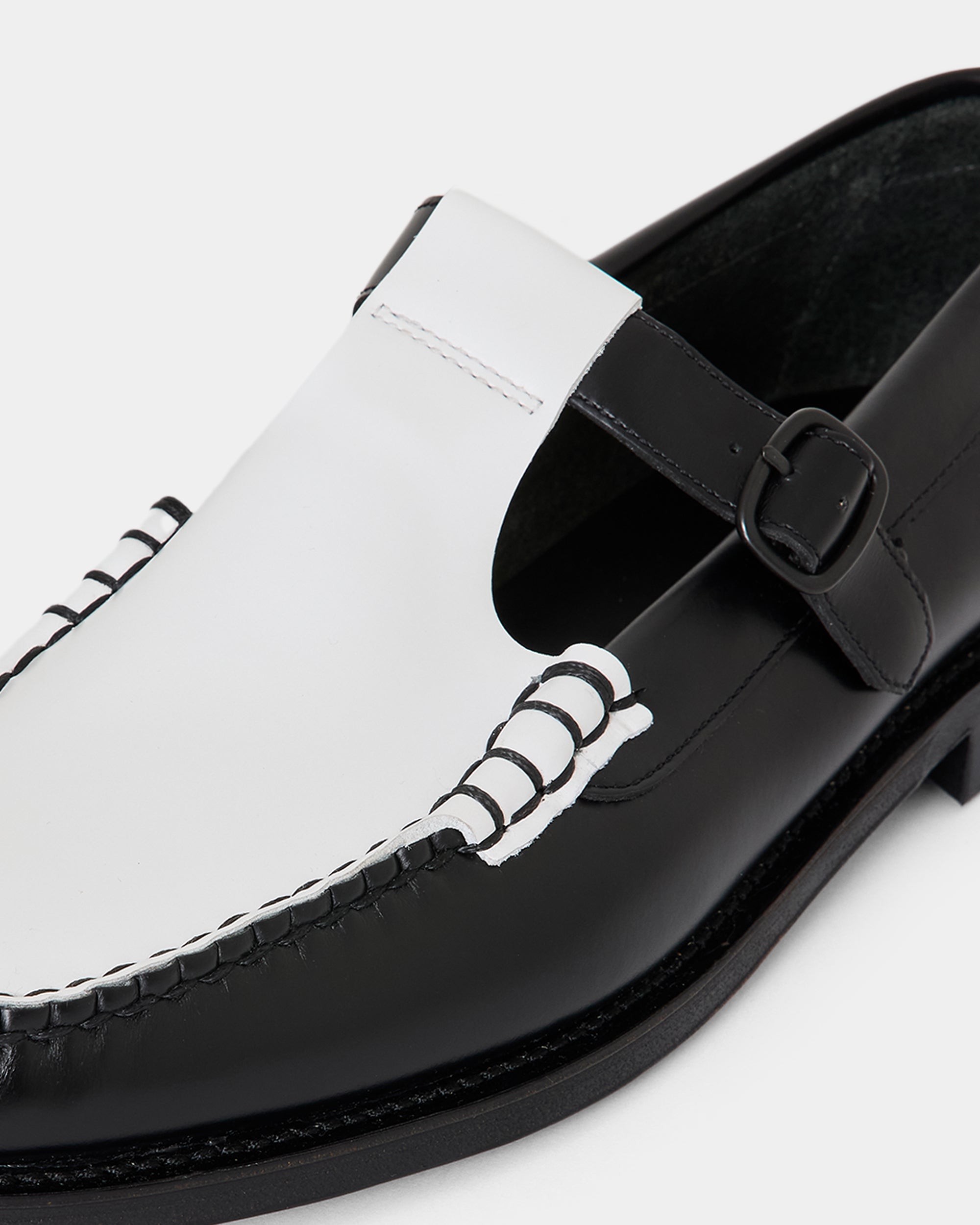 ALBER BICOLOR - Men's T-bar Loafer - HEREU JAPAN Official Online Store
