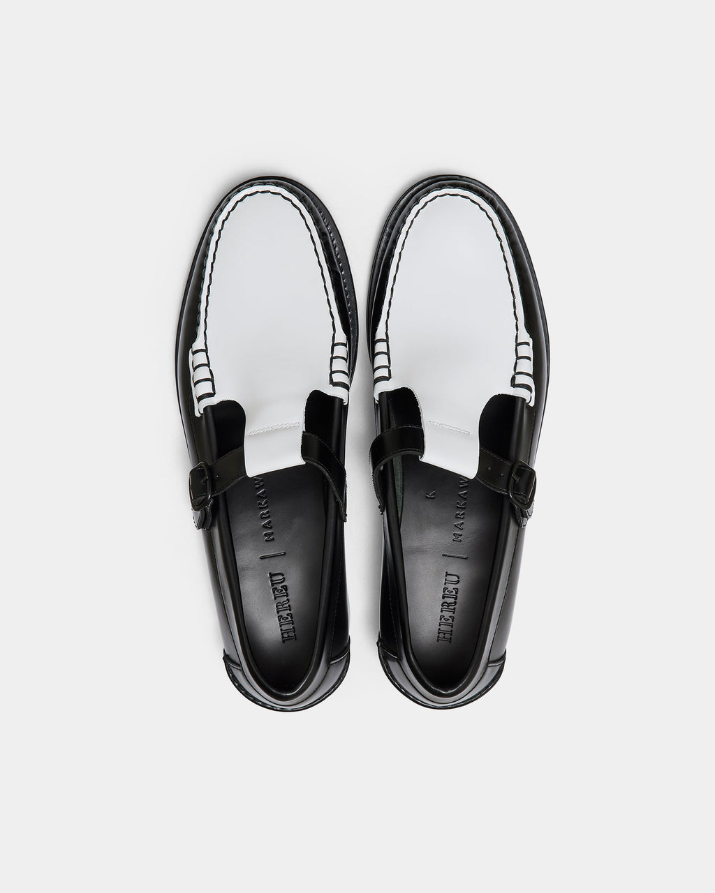 ALBER BICOLOR - Men's T-bar Loafer <HEREU x MARKAWARE >