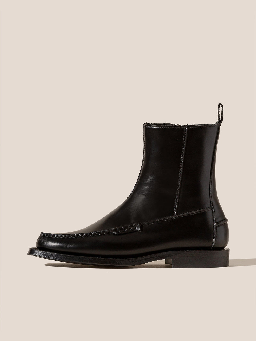 ANDREU - Mid-Calf Zipped Boots