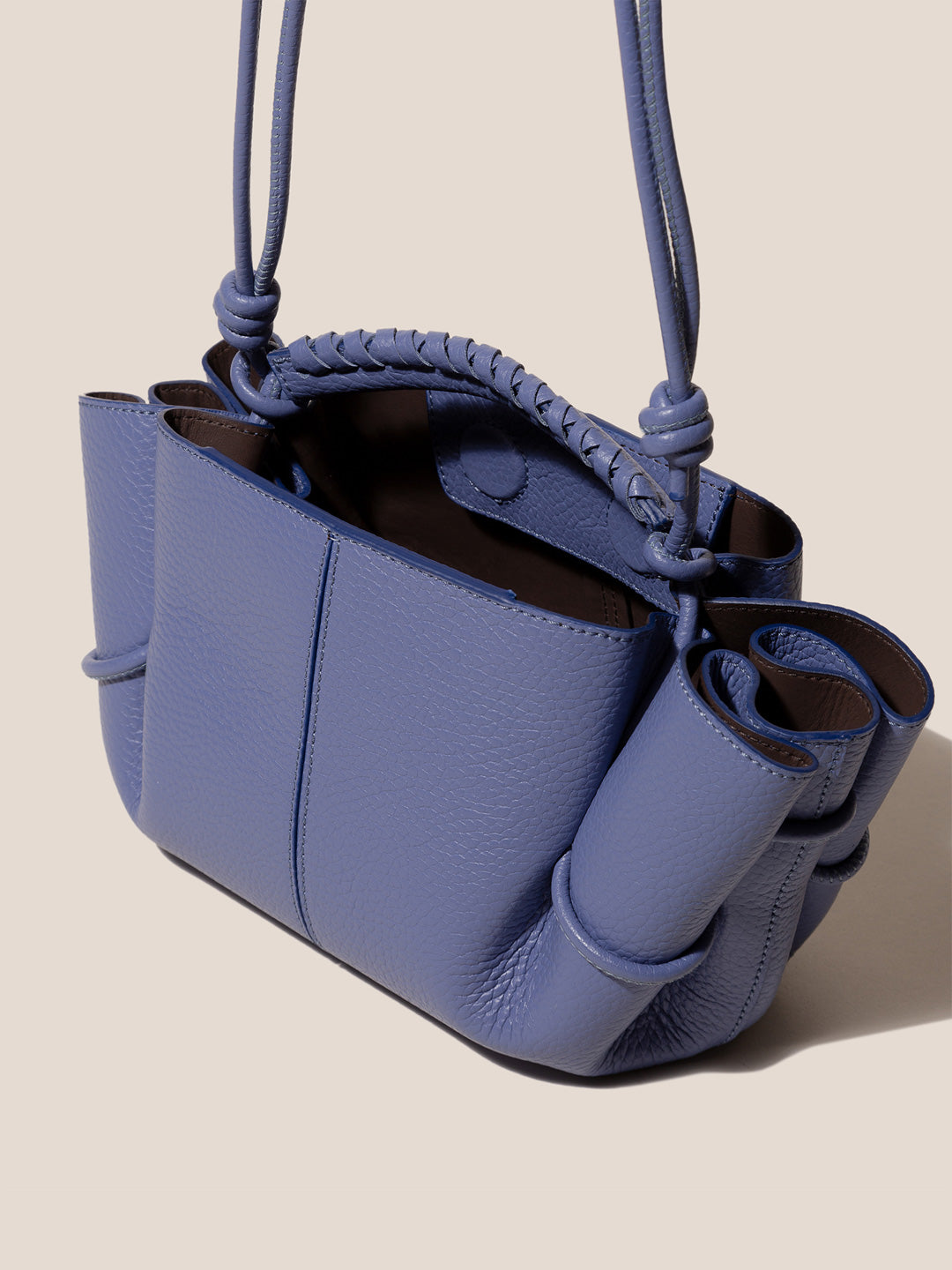 ARTA MINI GRAINY - Pleated Crossbody Bag