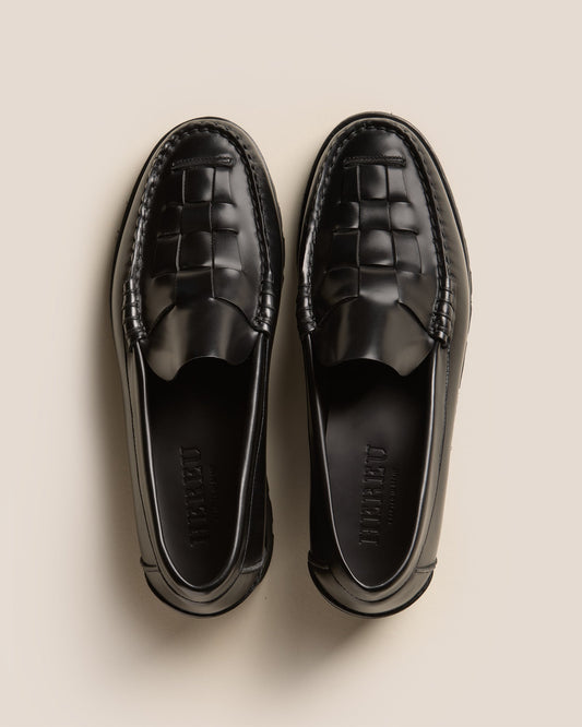 NOMBELA R SPORT - Tread Sole Interwoven Detail Slip-On Loafer