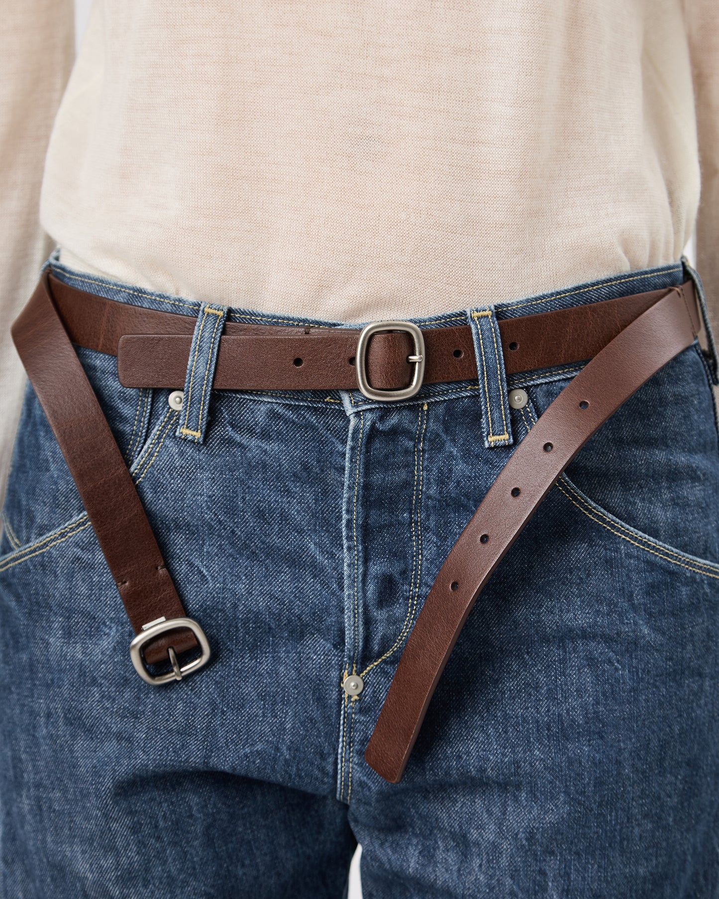 DOBLEC - Deconstructed Double Buckle Belt