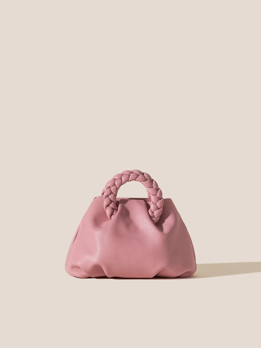 BOMBON - Plaited-handle Leather Handbag