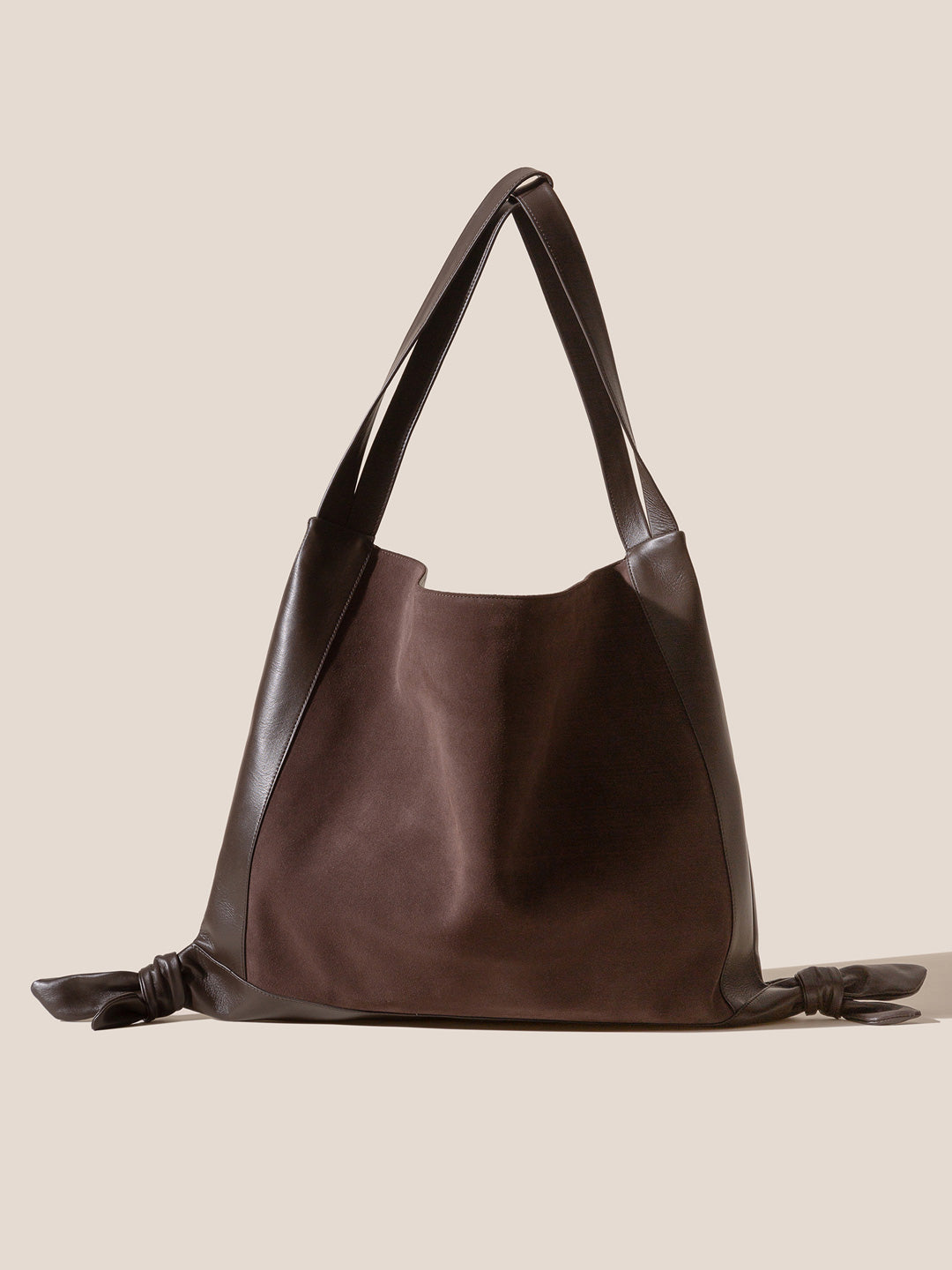 CADOR SUEDE - Slouchy Shoulder Bag