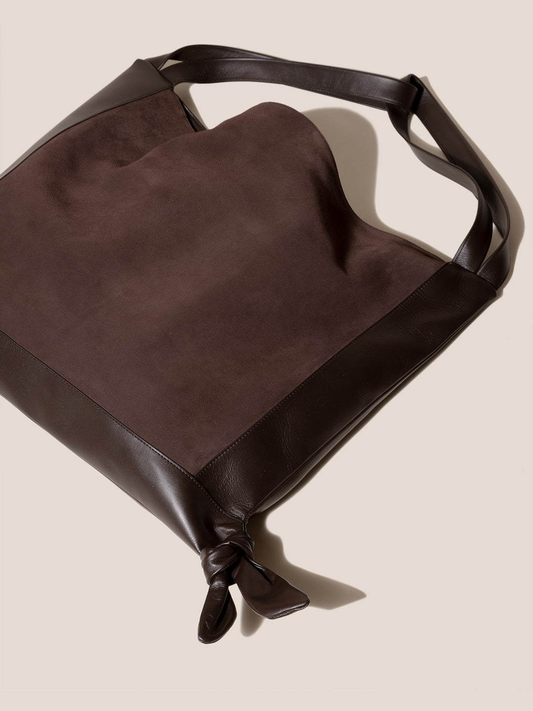 CADOR SUEDE - Slouchy Shoulder Bag