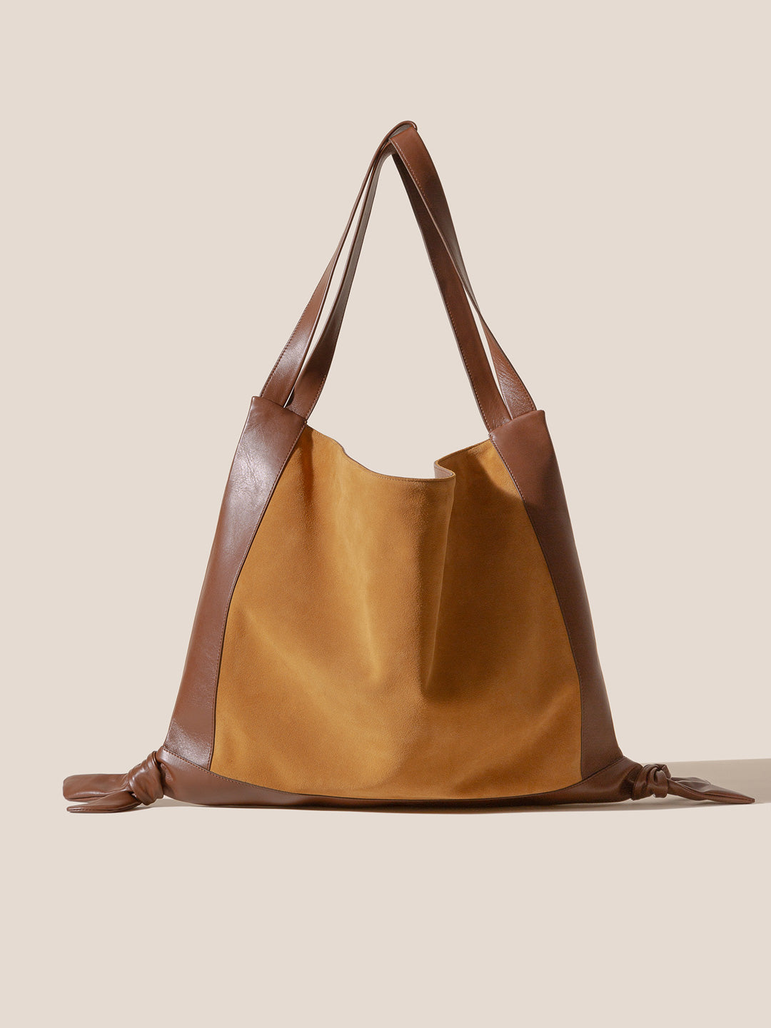 CADOR SUEDE - Slouchy Shoulder Bag