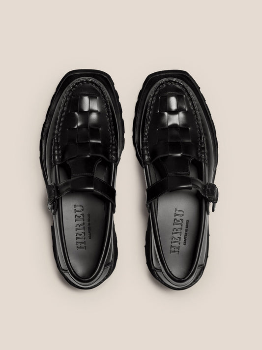 SOLLER SPORT - Tread Sole T-Bar Loafer