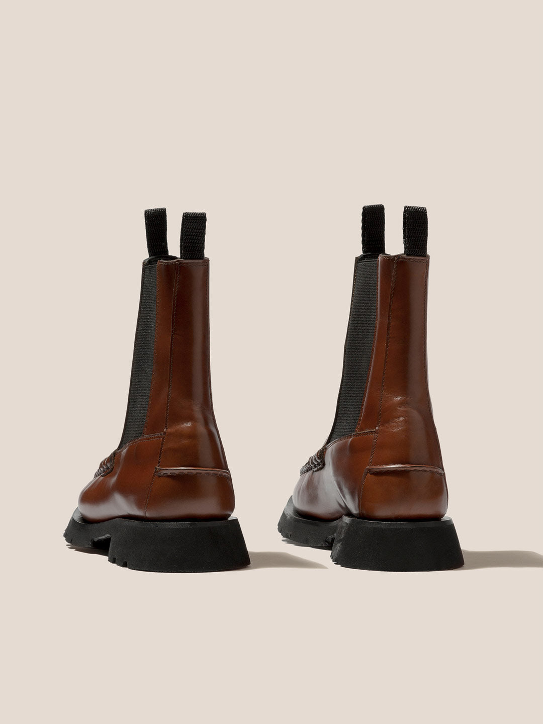 ALDA SPORT - Tread Sole Mid-Calf Chelsea Boot