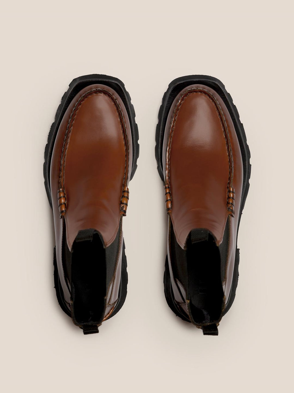 ALDA SPORT - Tread Sole Mid-Calf Chelsea Boot
