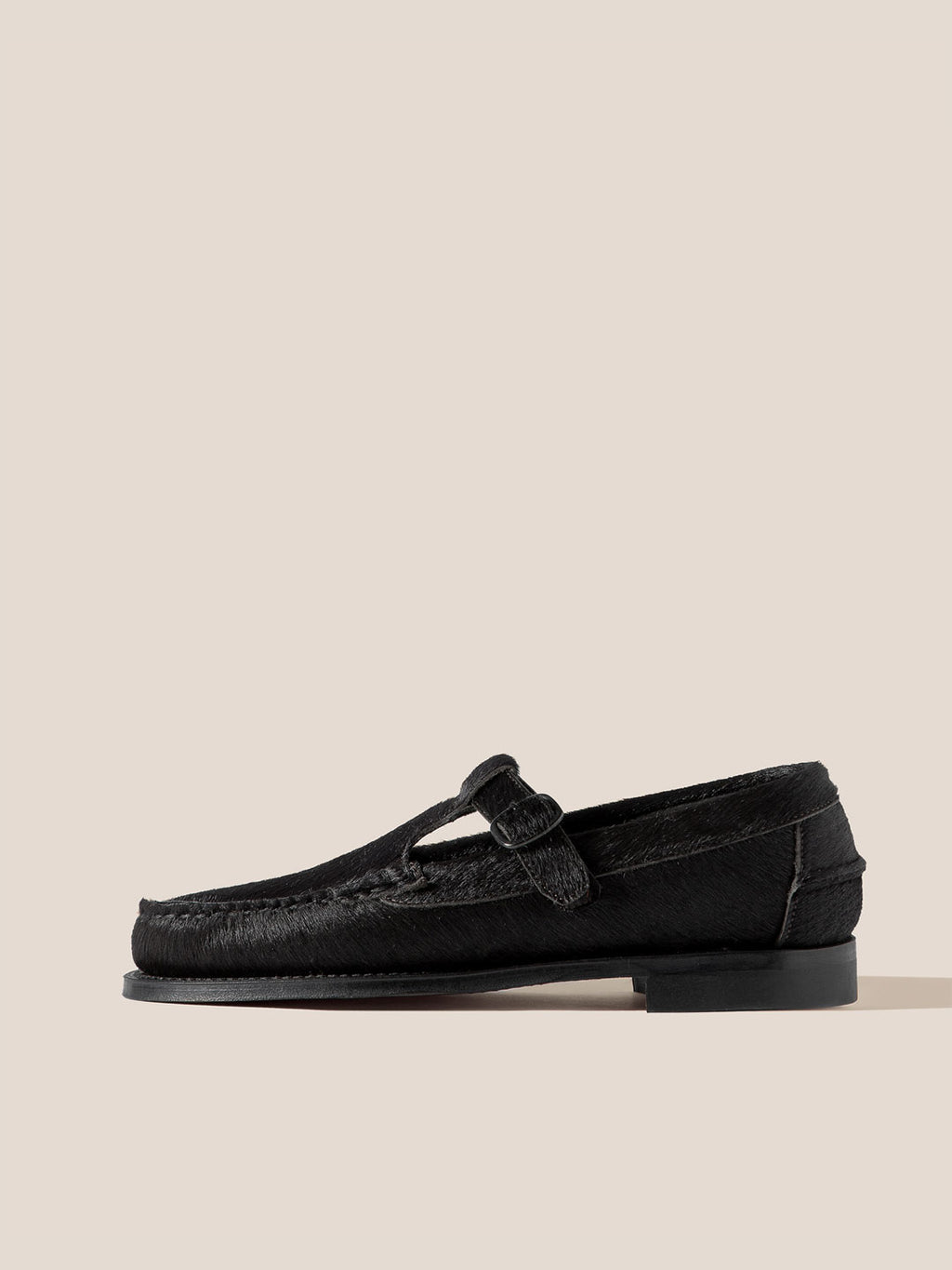 ALBER CALF HAIR - Men's T-bar Loafer