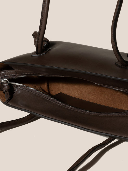 FLECA - Knotted - Handle Shoulder Bag