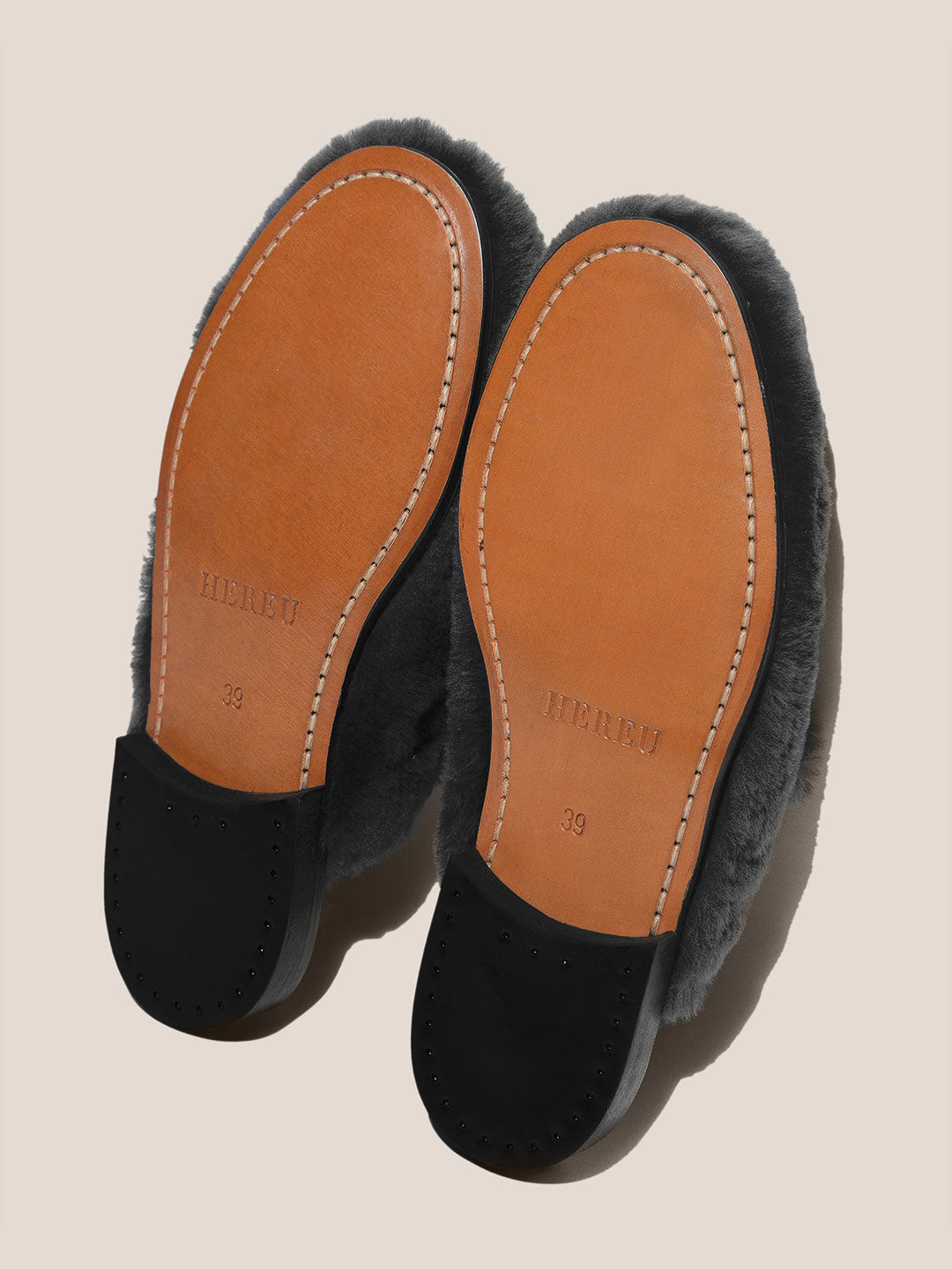 BARRACA SHEARLING - Buckle-strap Mule Loafer