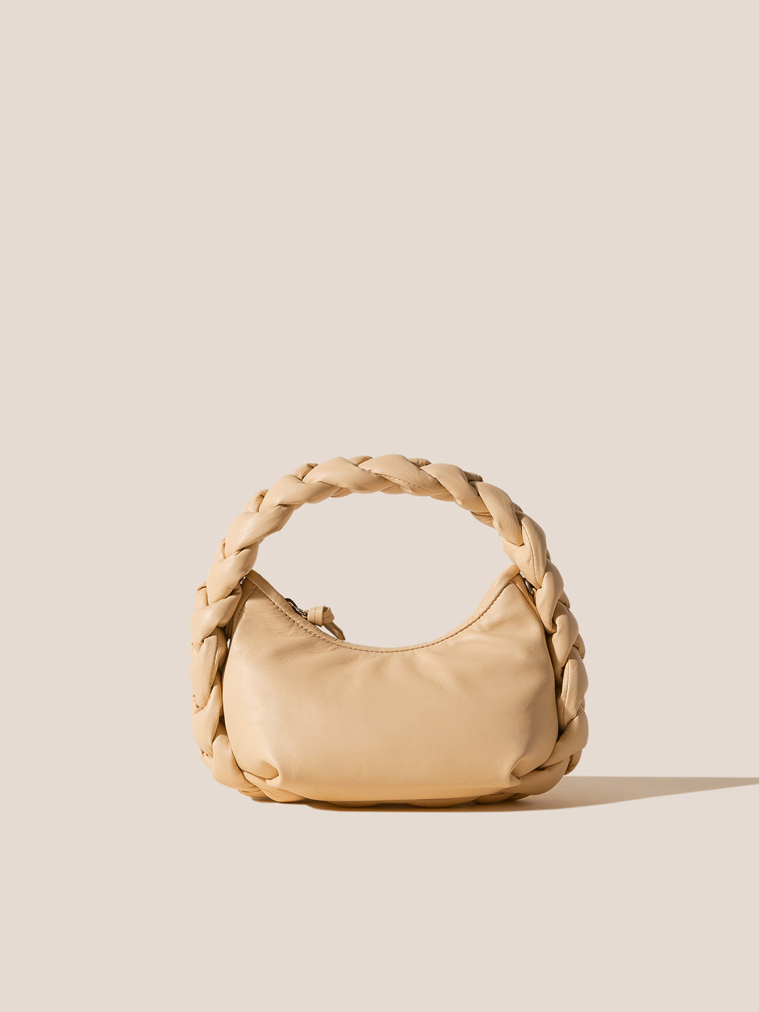 ESPIGA MINI - Plaited Padded-detail Shoulder Bag
