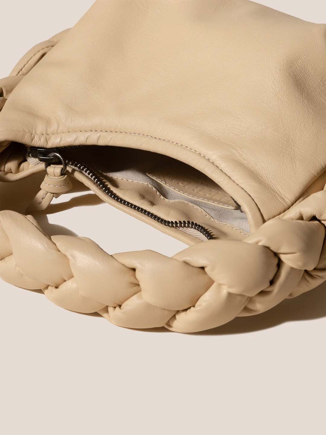 ESPIGA MINI - Plaited Padded-detail Shoulder Bag