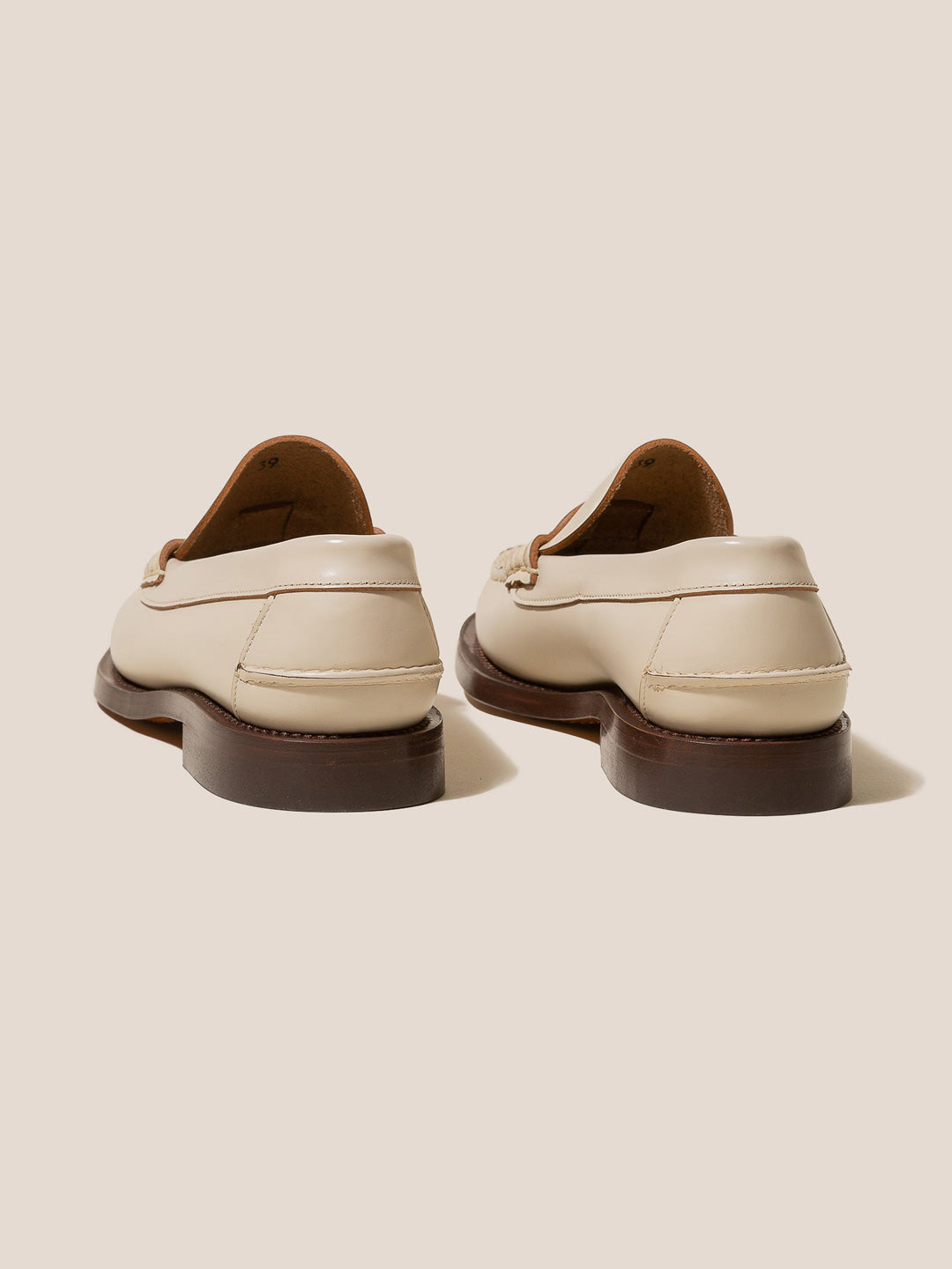 NOMBELA - Interwoven detail slip-on loafer