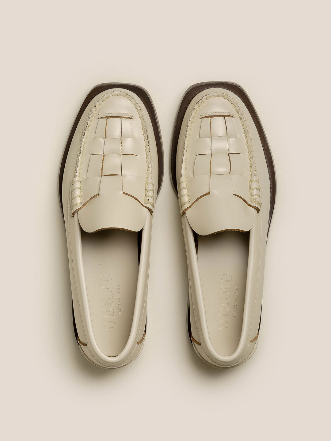 NOMBELA - Interwoven detail slip-on loafer