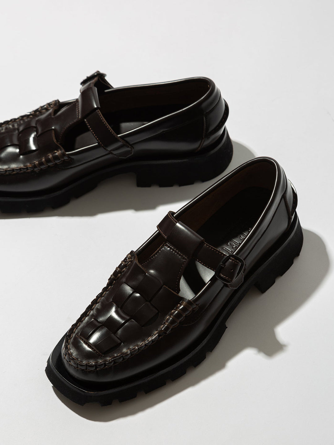 SOLLER SPORT - Tread Sole T-Bar Loafers