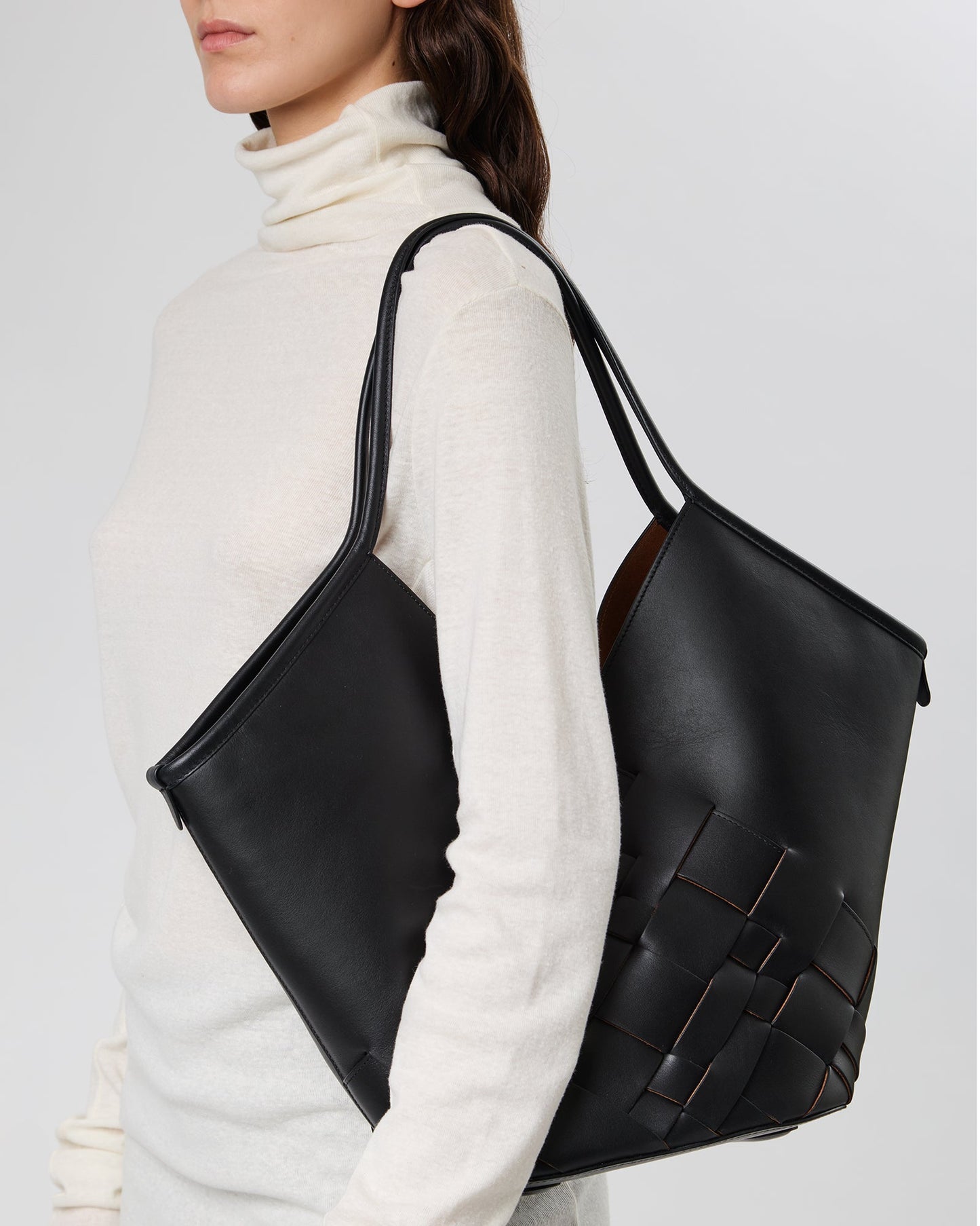 COLOMA LEATHER - Calf Tote Bag