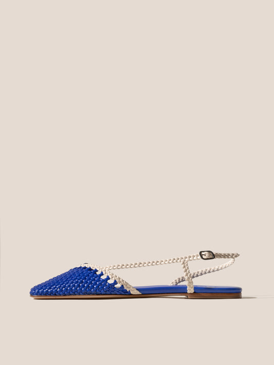 RONDAIA - Woven Asymmetrical Sandal