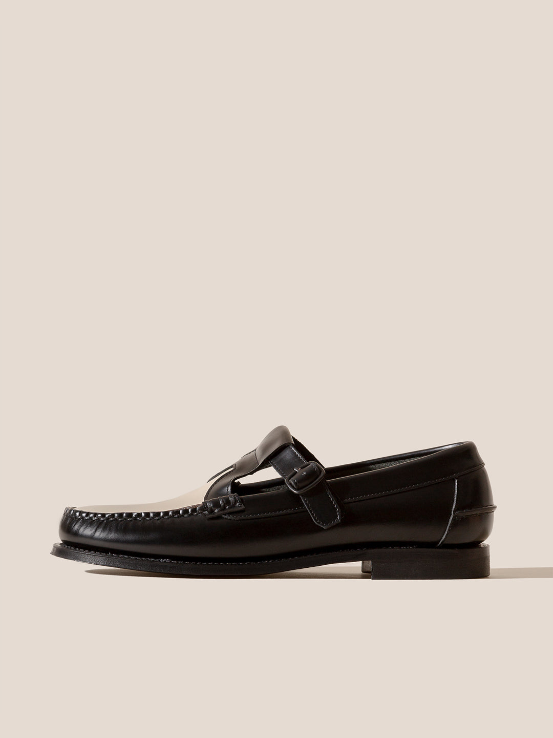 ALBER BICOLOR - Men's T-bar Loafer