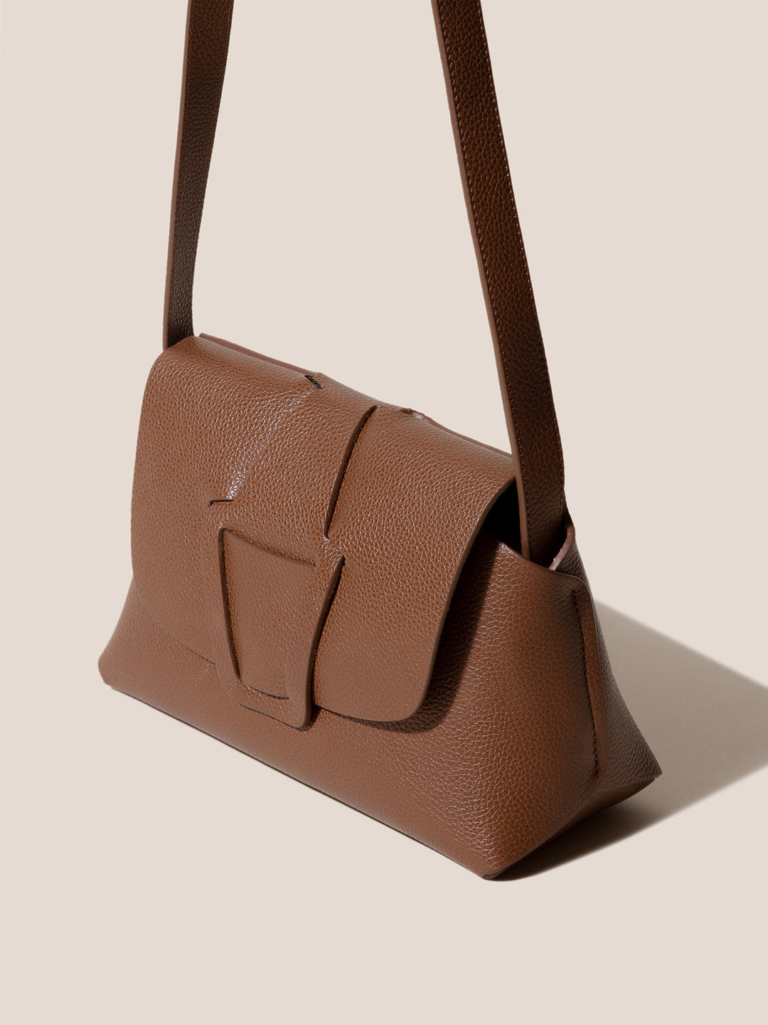 MABRA CROSSBODY GRAINY - Woven Detail Crossbody Bag