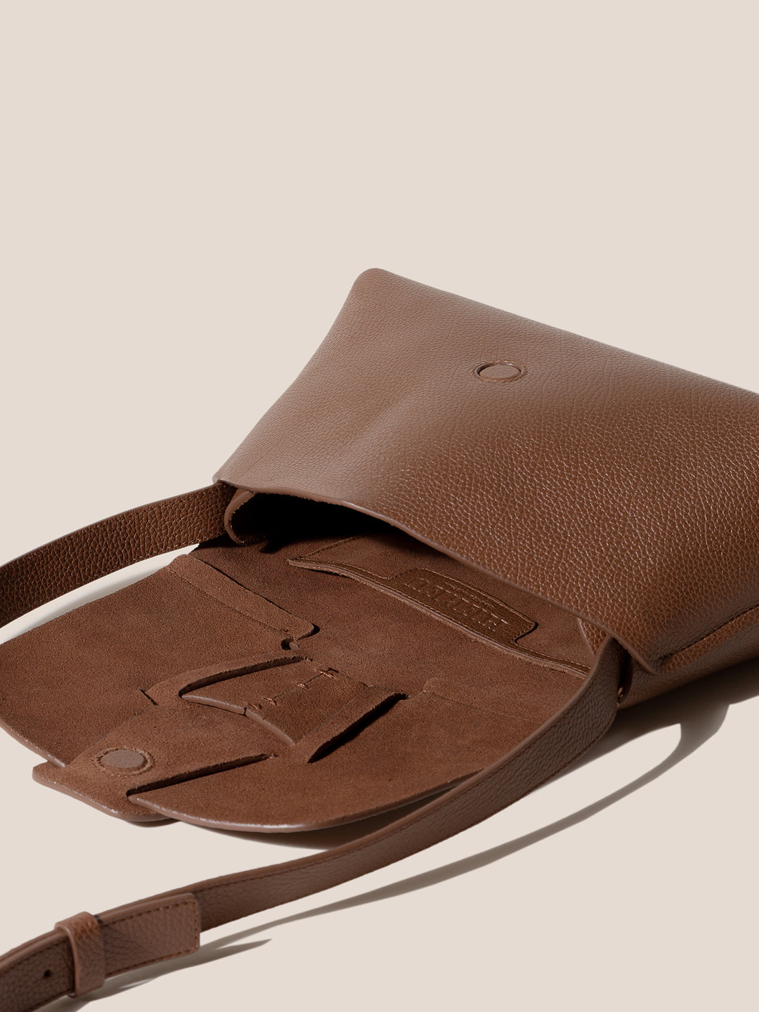 MABRA CROSSBODY GRAINY - Woven Detail Crossbody Bag