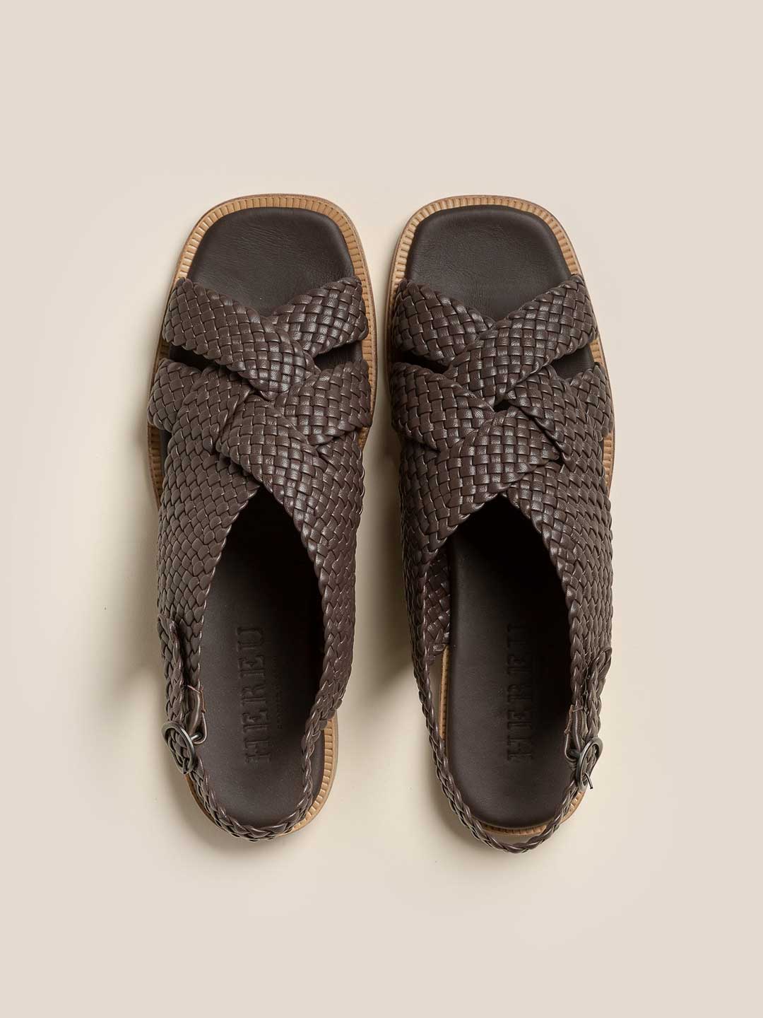 PENYO - Braided Leather Sandals