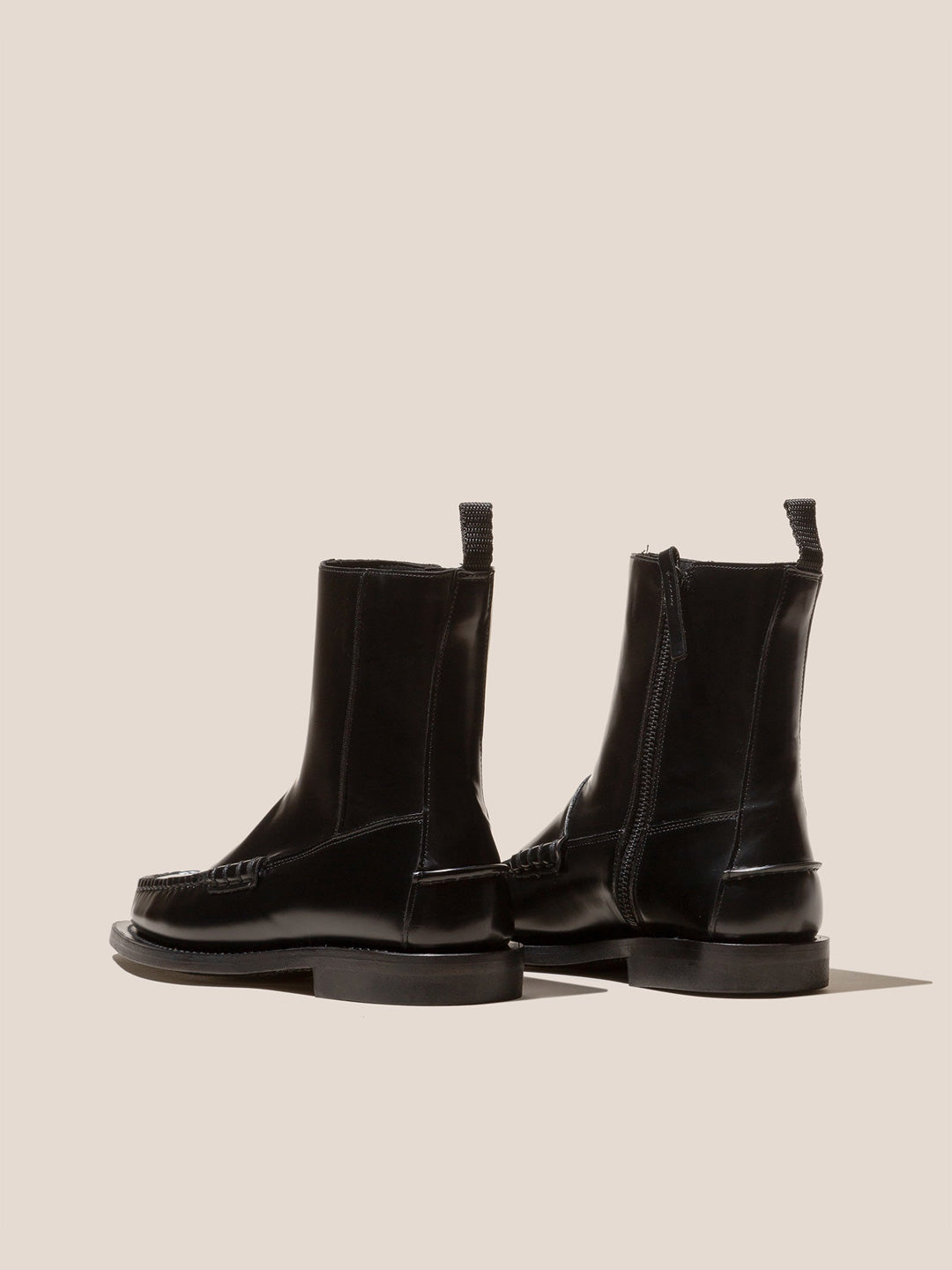 ANDREU - Mid-Calf Zipped Boots