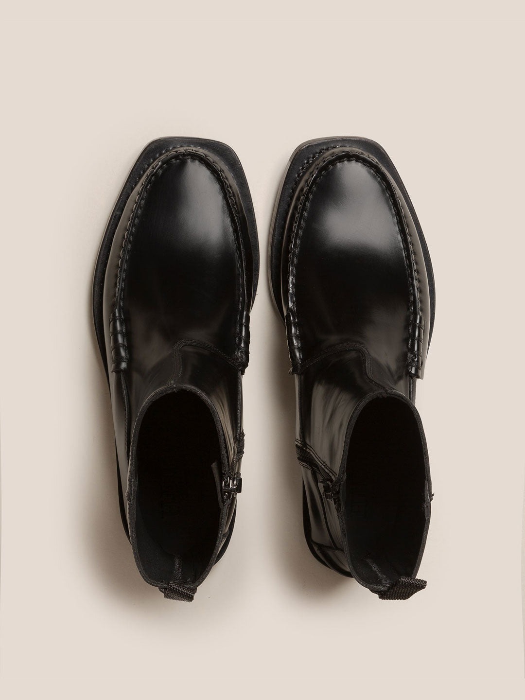 ANDREU - Mid-Calf Zipped Boots