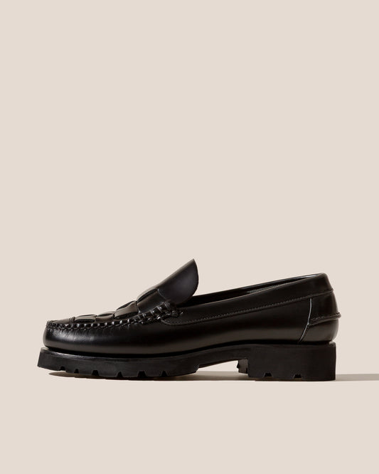 NOMBELA R SPORT - Tread Sole Interwoven Detail Slip-On Loafer