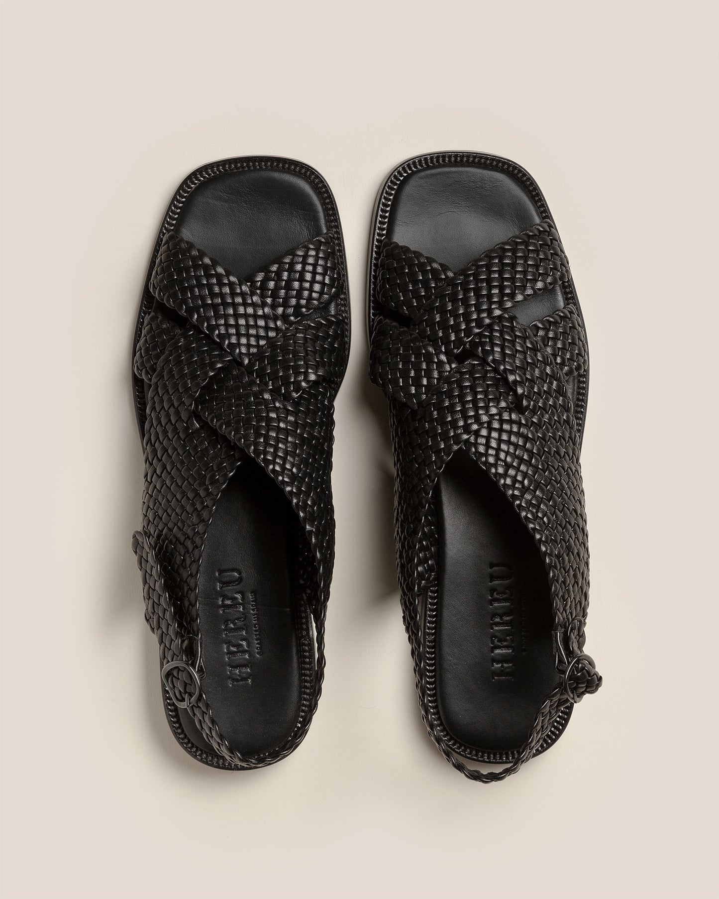 PENYO - Men's Braided-Leather Sandal