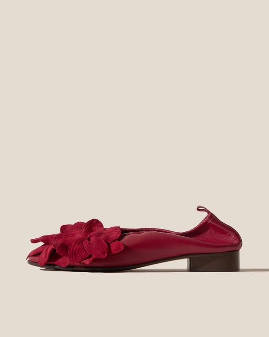 FLORIDA - Flower-Detail Mid-Heel Pump