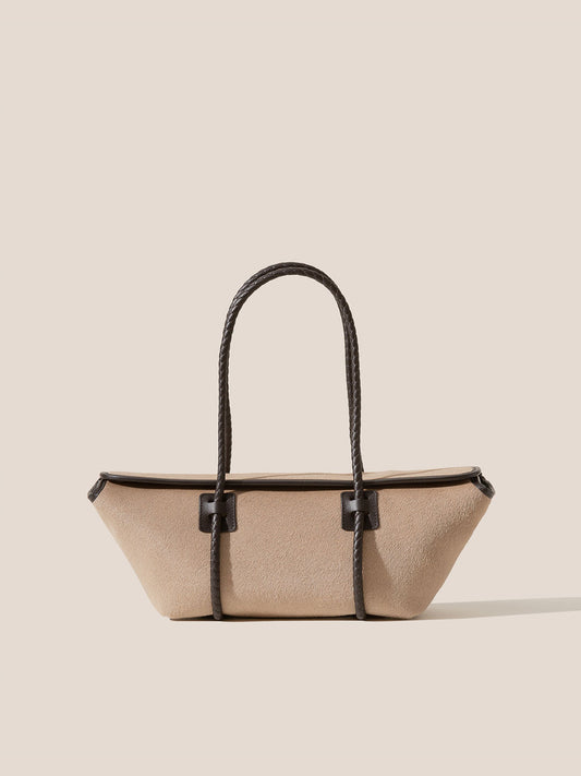 FORNA CALF HAIR - Leather Framed Shoulder Bag