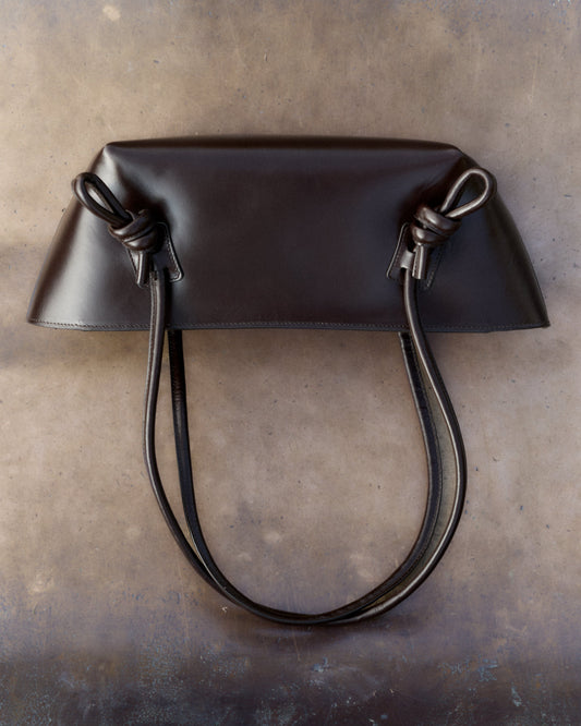 FLECA - Knotted - Handle Shoulder Bag