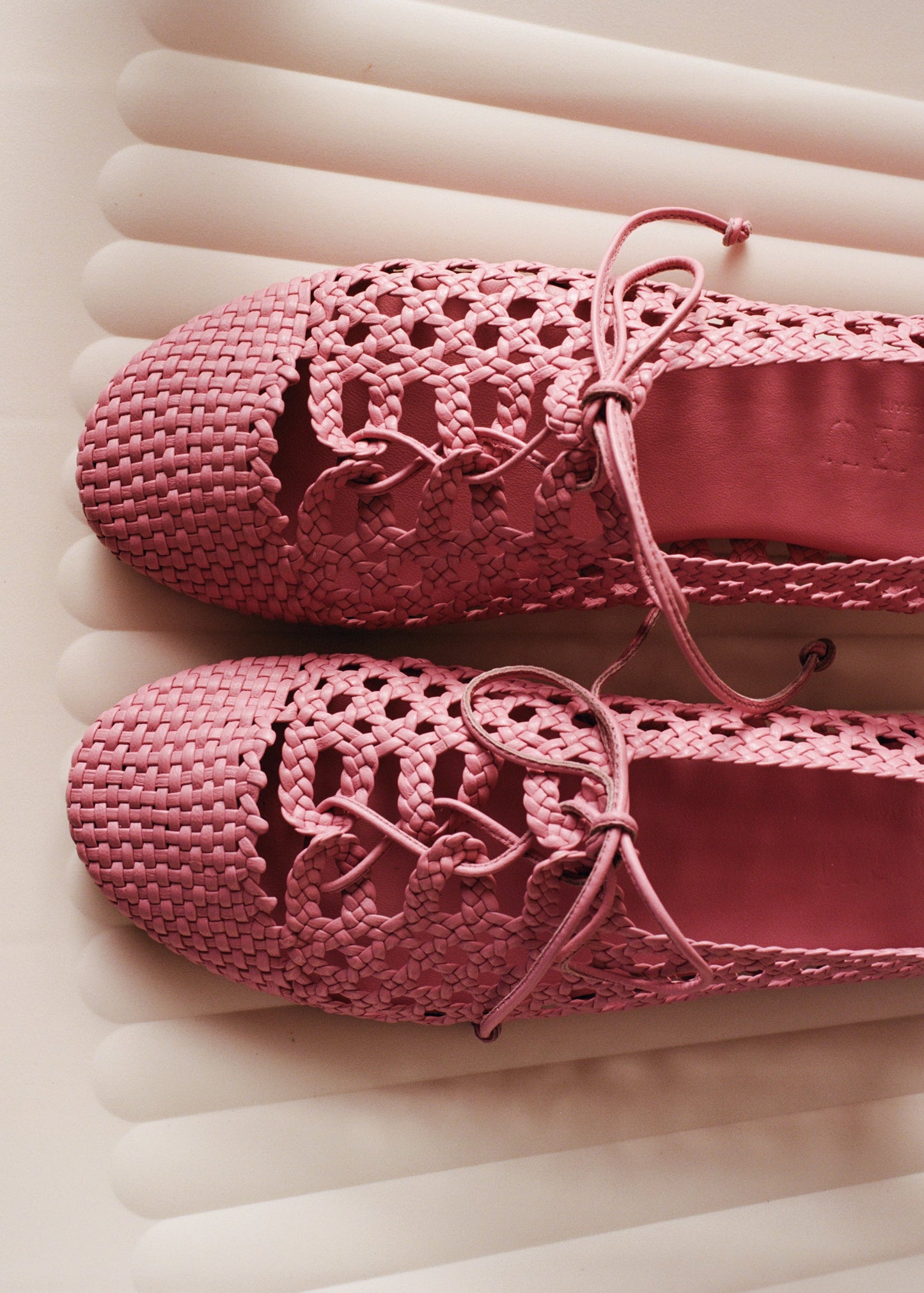 SARDANA - Lace-up Woven Slingback Pump