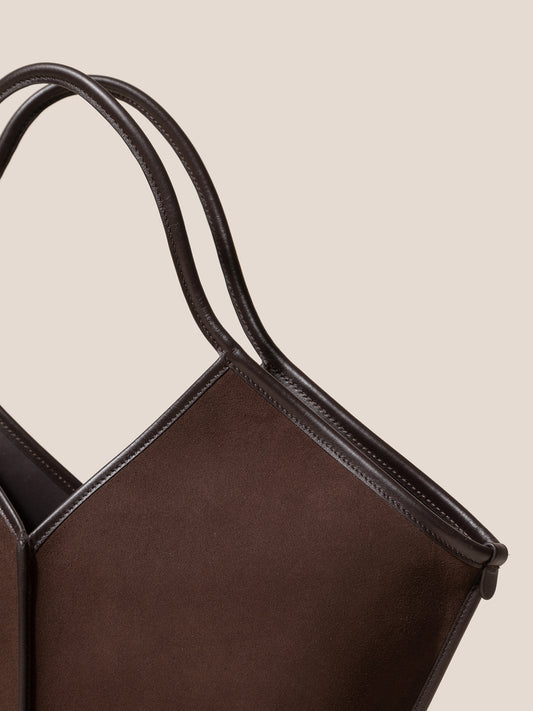 CALELLA SUEDE - Calf Suede Tote Bag
