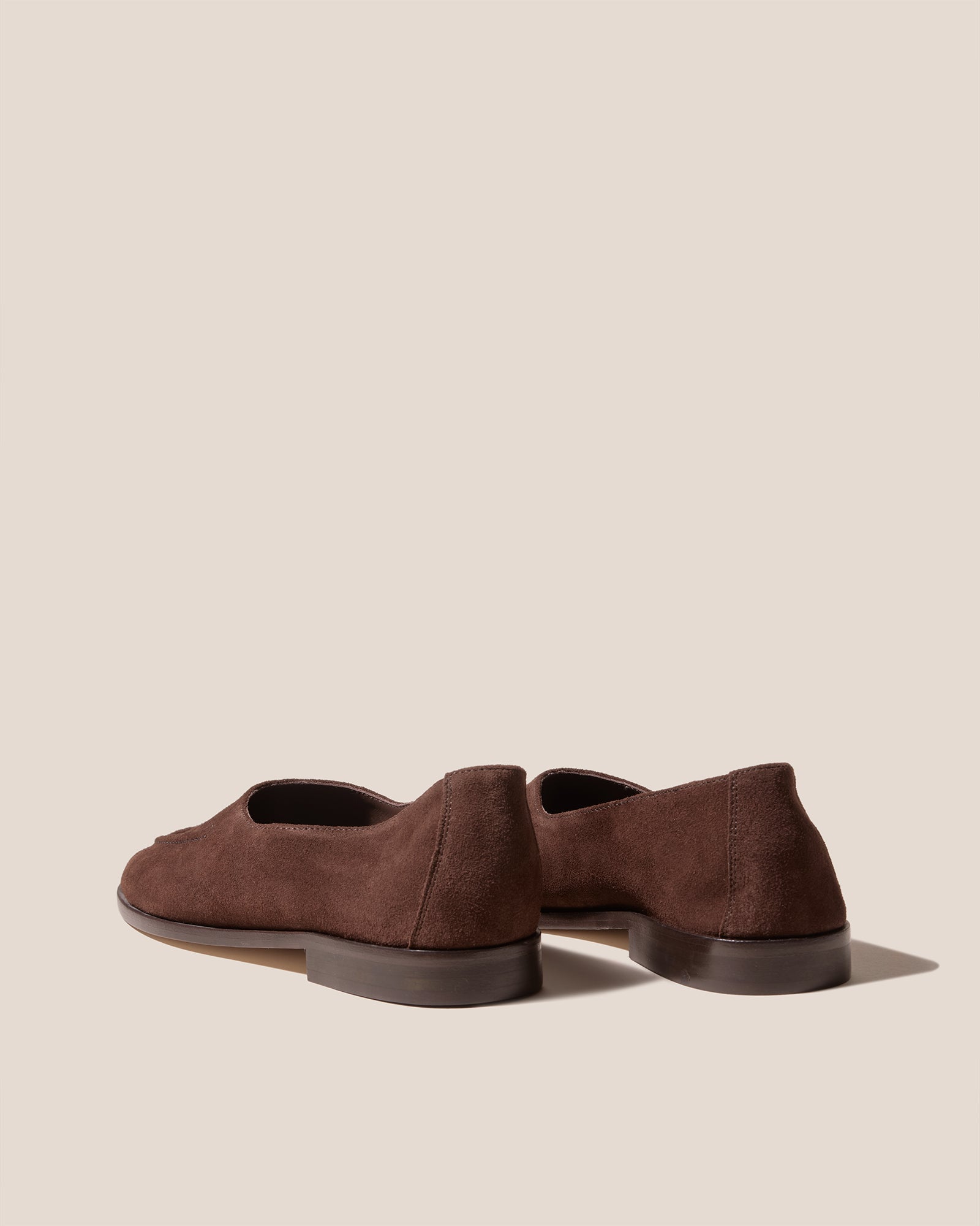 JULIOL W CALF SUEDE - High Cut Deconstructed Loafer - HEREU JAPAN